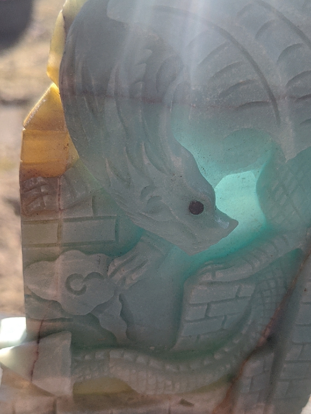 Dragon Guardian - Amazonite - Picture 2 of 4